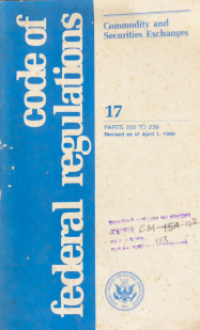 Image of Code of federal regulations