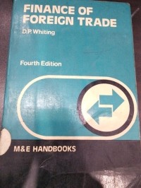 Image of Finance of Foreign Trade
