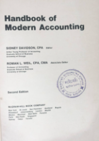 Image of Handbook of Modern Accounting