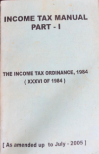 Image of Income Tax Manual Part- I