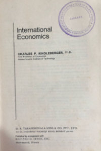 Image of International Economics