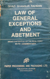 Image of Law Of General Exceptions And Abetment