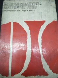 Image of Marketing Management & Administrative Action