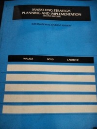Image of Marketing Strategy: Planning and Implementation