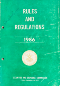 Image of Rules And Regulations