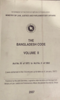 Image of The  Bangladesh Code Volume-II